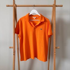 Lacoste Orange Women’s Polo Shirt